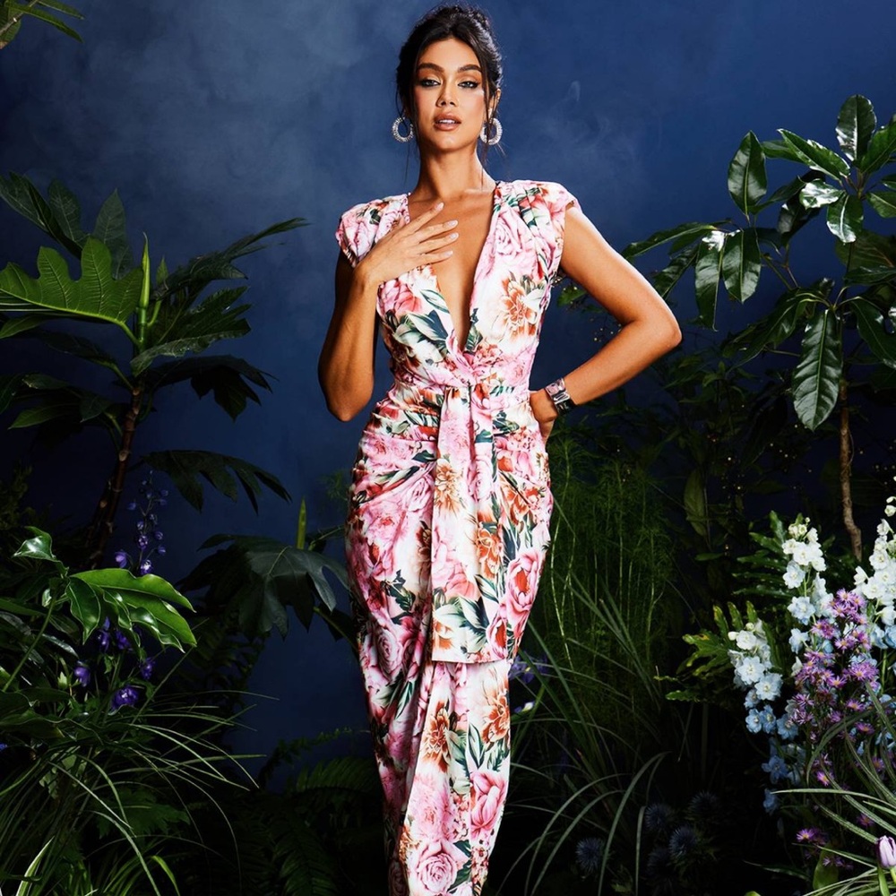 Floral Pink Dress BRAND NEW MewMews